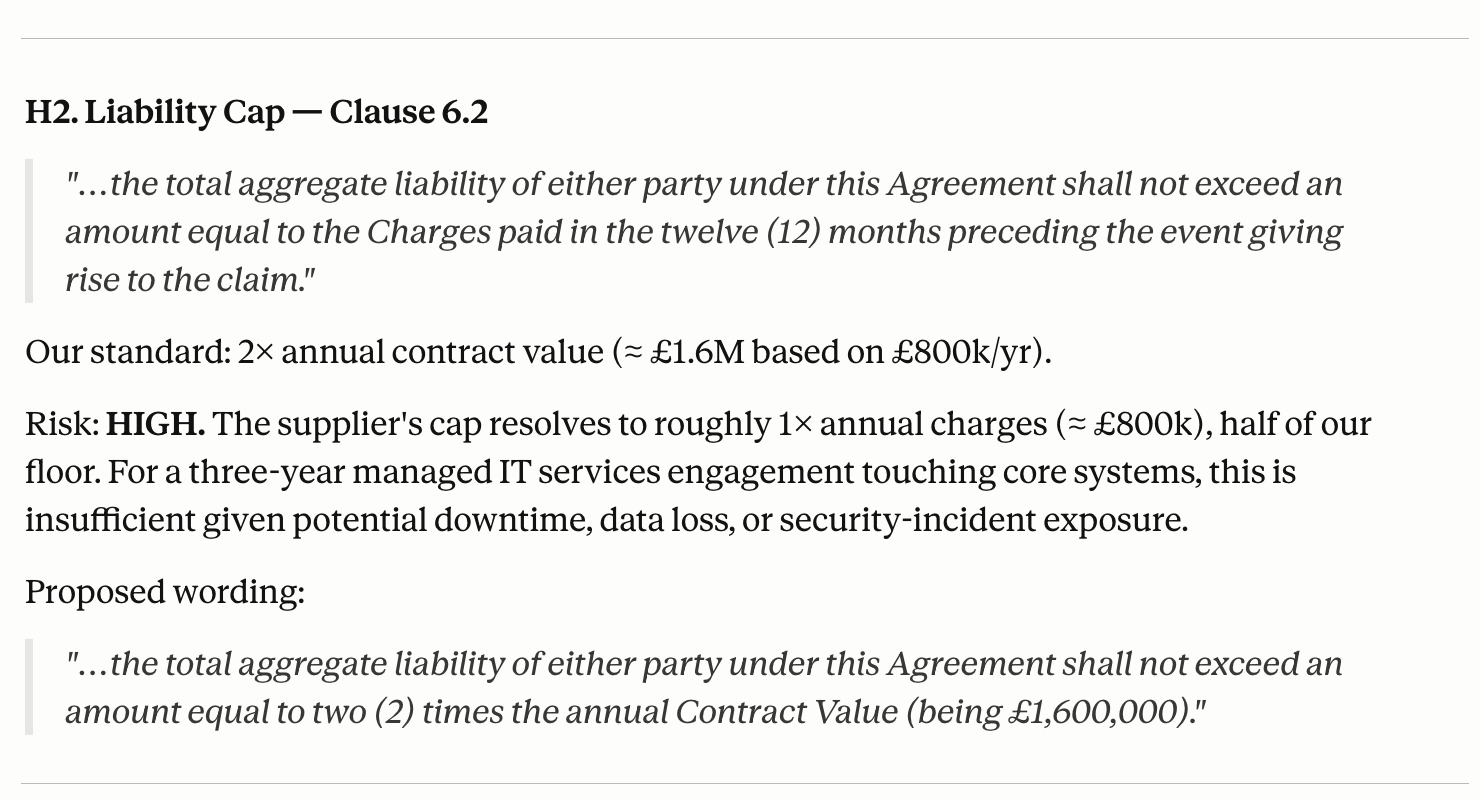4.7 on the liability cap